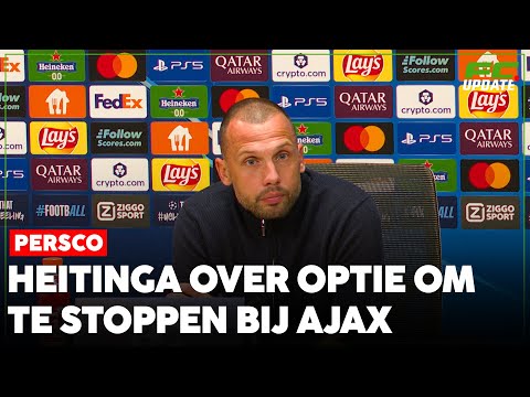 Heitinga heel duidelijk over eventuele optie om te stoppen bij Ajax | FCUpdate Persco