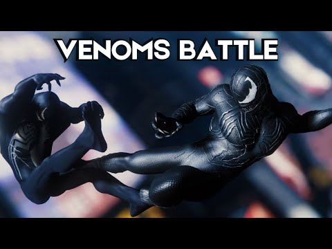 Venom vs VENOM Cinematic Bossfight in Marvel's Spider-Man Remastered
