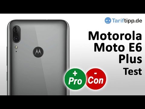 Motorola Moto E6 Plus | Test deutsch