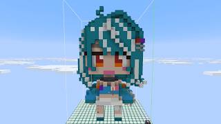 Shirana Ramune make in Minecraft