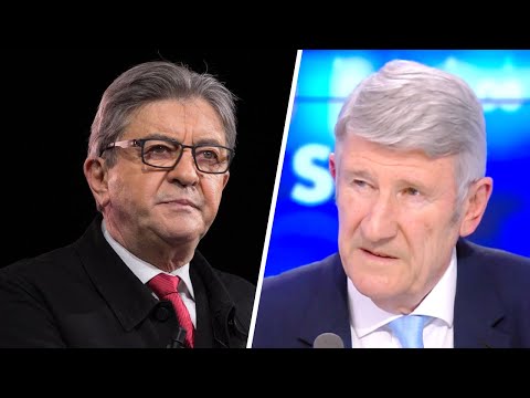 Philippe de Villiers : "Jean-Luc Mélenchon ? Il se sert de la misère des migrants"