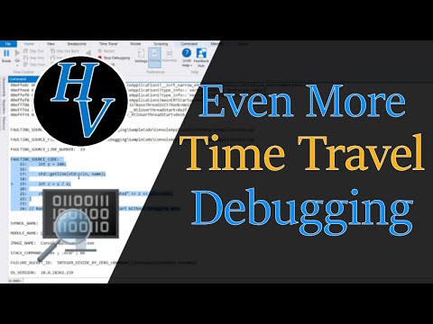 More Advanced time travel debugging by stepping forwards and backwards with WinDBG