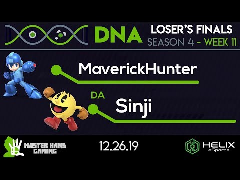 DNA S4:W11 - MaverickHunter (Mega Man, Joker) Vs. DA | Sinji (Pacman) - L Finals