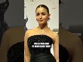 Alia Bhatt Pulling Off Her Black Outfit At The Filmfare Like A PRO
