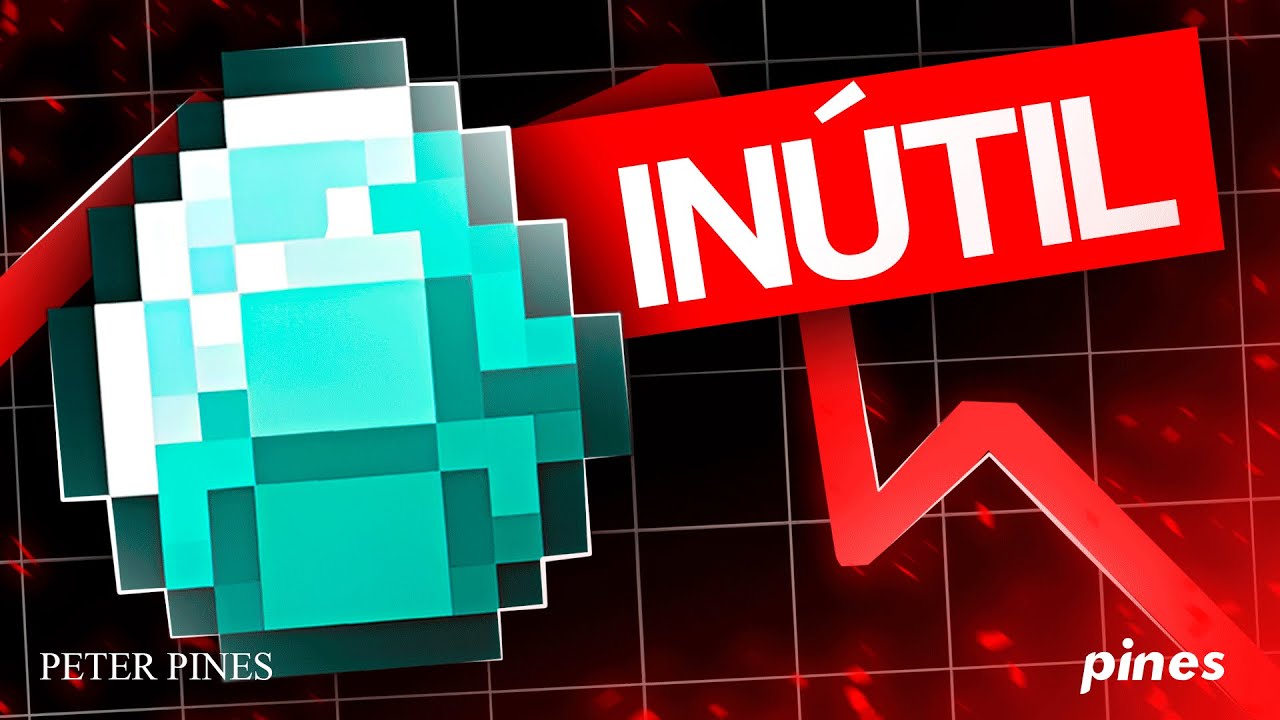 Por que o diamante tá ficando inútil no Minecraft?