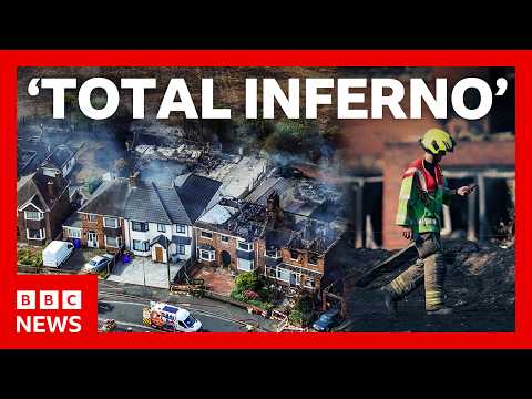 How the Midlands wildfires became a wake-up call for the UK | BBC News
