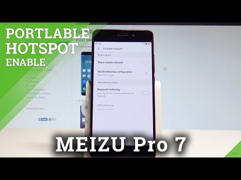 How to Enable Portable Hotspot on MEIZU Pro 7 - Share Wi-Fi / Mobile Hotspot |HardReset.Info