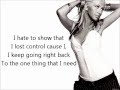 Christina Aguilera - Walk Away with lyrics on ...