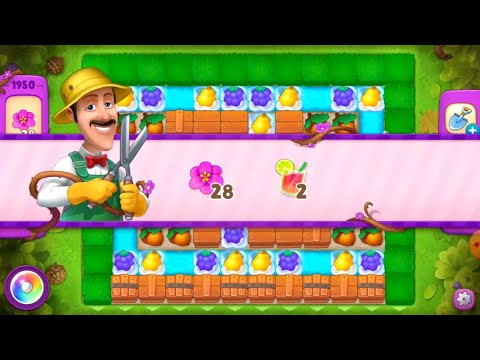 Gardenscapes super hard level 1950 #gardenscapes