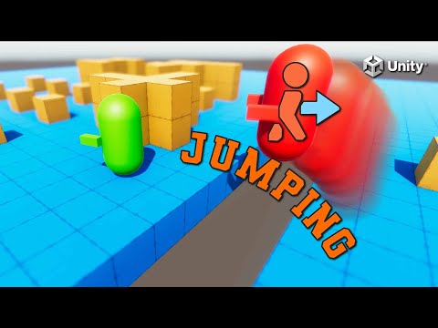 NavMeshLink in Unity - Adding Jumping to NavMeshAgents | AI Series Part 2 | Unity Tutorial