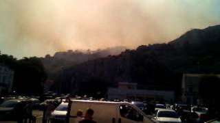 preview picture of video 'Cavaillon incendie 21/07/2012'
