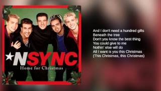 N&#39;Sync: 07. All I Want Is You This Christmas (Lyrics)