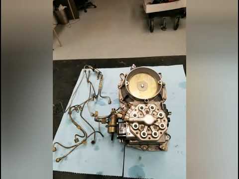 Rebuild and dyno of 560 sec Maercedes cis unit