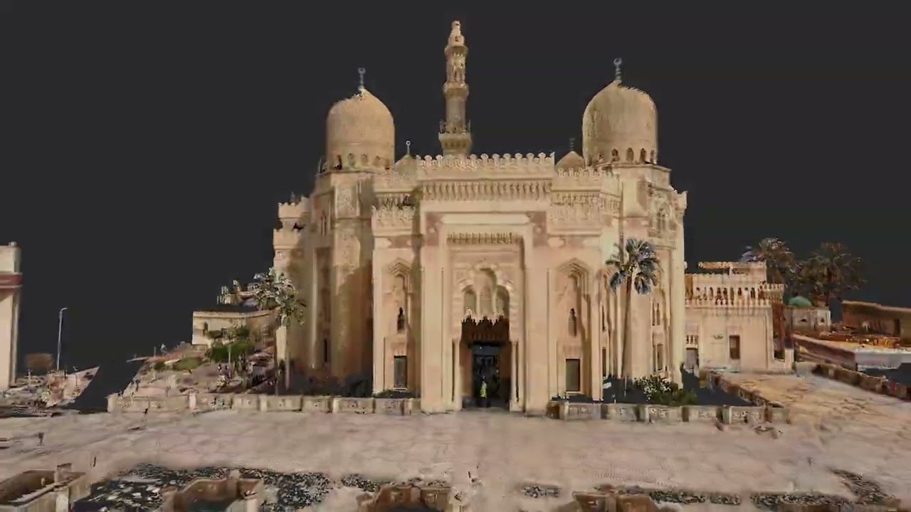 Morssi Abo El Abbas Mosque 3D scanning Exterior & Interior
