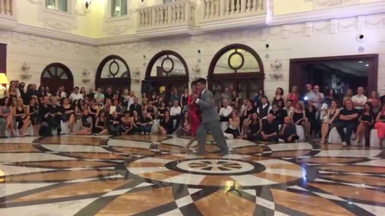Tango Meeting Caserta 23 maggio 2015, esibizione di  Sebastian Achaval & Roxana Suarez