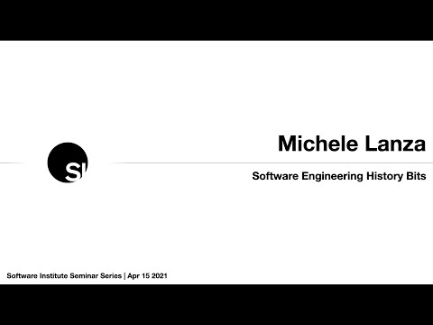 Michele Lanza // #SISeminarSeries​​ // Apr 15, 2021