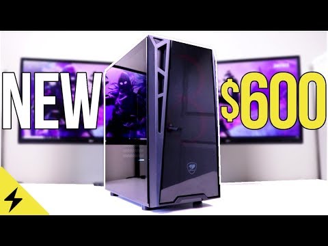 BEST New $600 Gaming PC Build Guide Tested! - Fortnite, PUBG, Rainbow Six Siege, GTA 5 & more! Video