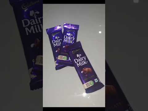 Cadbury Dairy Milk // Dairy Milk chocolate//Unwrapping 10rs Cadbury Dairy Milk chocolate 🍫