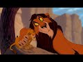 Scar Tricks Simba Into A Trap Simba Tries To Escape Stampede Caused By Hyenas Lion King Scene 16