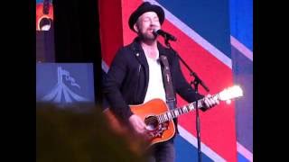 Kristian Bush with Lindsay Ell & Natalie Stovall - "Giving It Up"  CMA Fest 6/10/19 Nashville