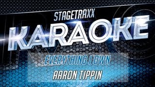 Aaron Tippin - Everything I Own (Karaoke)