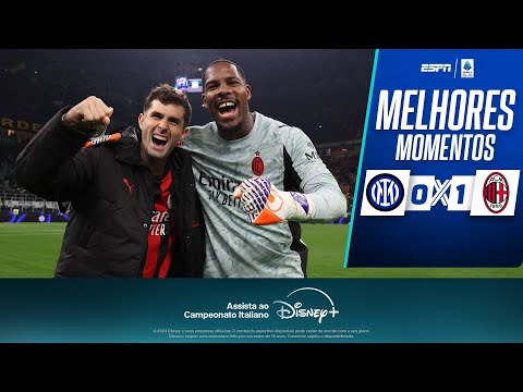 Gols e lances de Internazionale x Milan