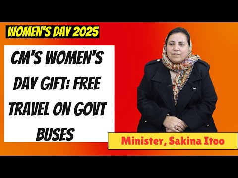 International Women's Day, Exclusive with Sakina Itoo