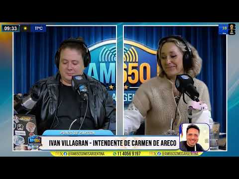 IVAN VILLAGRAN - INTENDENTE DE CARMEN DE ARECO | PUNTO DE PARTIDA |AM650