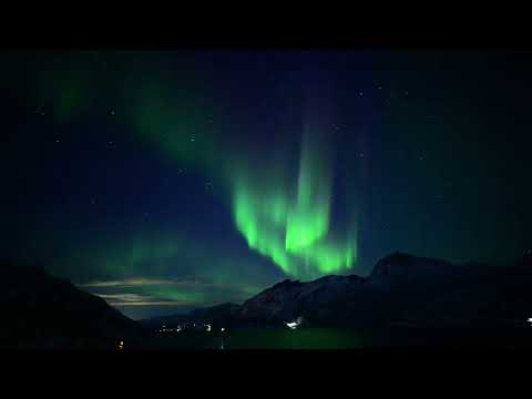 Northern lights above Raftsund on MS Havila Polaris 10.01.2026