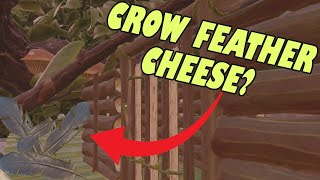 GROUNDED TIPS - BEST WAY TO GET CROW FEATHERS - Building a Crow Feather Base CROW FEATHER CHEESE