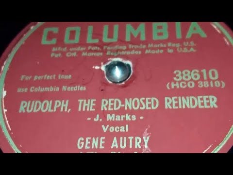Gene Autry & The Pinafores - Rudolf The Red Nosed Reindeer (1949)