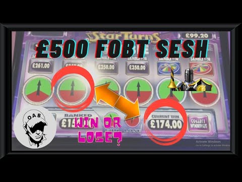 Arcade £500 FOBT Session Part 1 - Feat Black Knight Community, Dragon Riches And Super Star Turns
