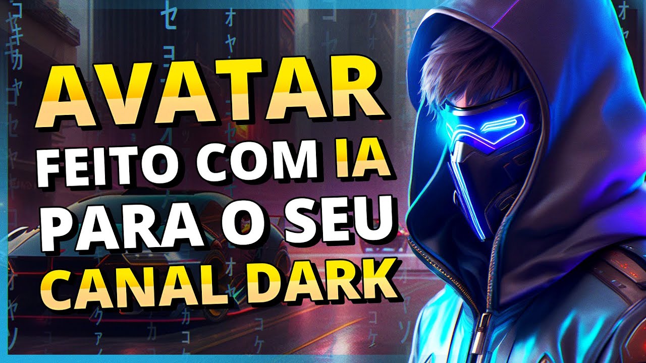 Como Fazer um PERSONAGEM ANIMADO e EXCLUSIVO para o seu Canal Dark - #canaldark #semaparecer