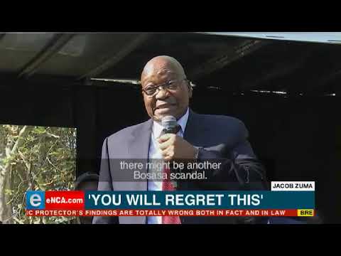 Jacob Zuma is preparing to dish the dirt