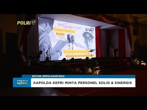 POLDA KEPRI GELAR SYUKURAN HARI BHAYANGKARA KE-78