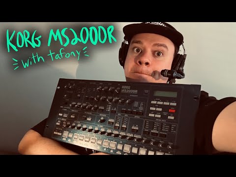 Rambling About: Korg MS2000 with tafony