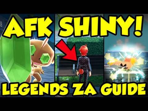 AFK SHINY POKEMON GUIDE! Pokemon Legends ZA Shiny Hunting