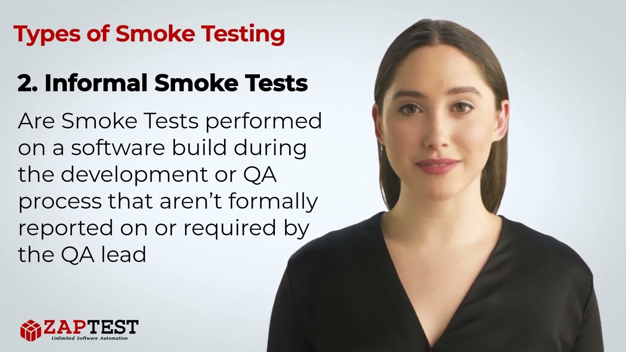Types of Smoke Testing