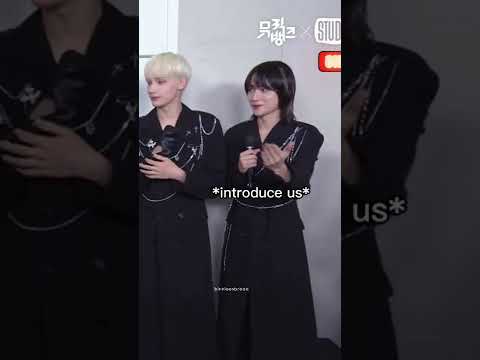 when MC Soobin forgot he's interviewing his own group for a second #shorts #txt #soobin