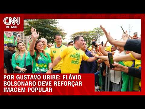 Flávio tenta reforçar imagem popular para fazer frente a Lula | BASTIDORES CNN