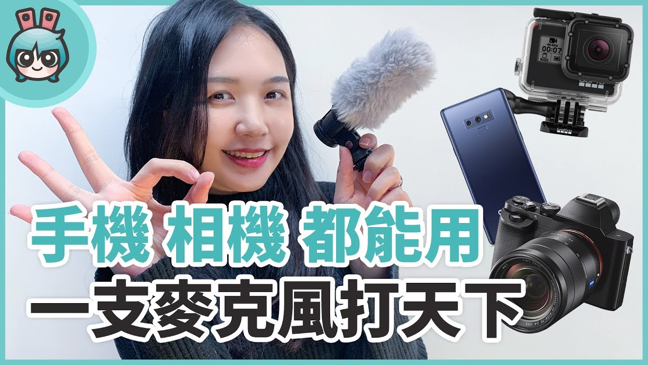 超高 CP 值圓剛外接式指向麥克風 AM133:手機相機電腦都能用