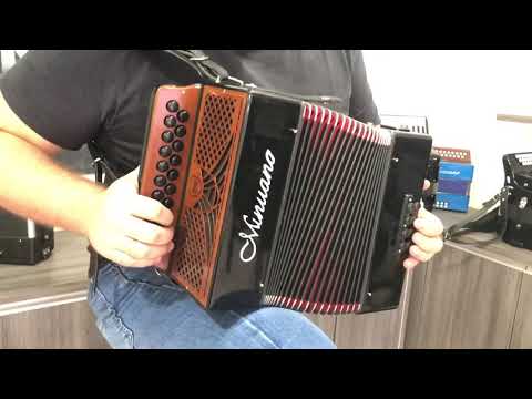 Diferença dos timbres Violin e Bandoneon - Minuano 8 baixos afinação Dó/Sol