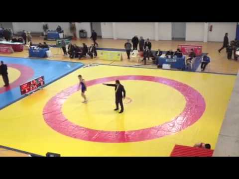 Cto España Luchas Olímpicas. Semifinal Jonathan Alvarez