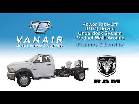 Vanair® PTO Shaft Driven Underdeck System for RAM® Walk Around