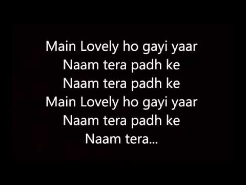 Lovely Song LYRICAL  Happy New Year  Shah Rukh Khan Deepika Padukone  Dr Zeus