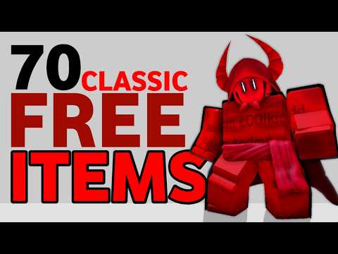 GET 70 CLASSIC FREE ITEMS & HEADLESS + ROBUX PROMO CODES! (ROBLOX EVENTS) COMPILATION 2026!
