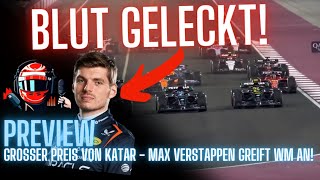 Preview Großer Preis von Katar - Max Verstappen unaufhaltsam?! Vorschau Rennen 23 //F1 Preview//