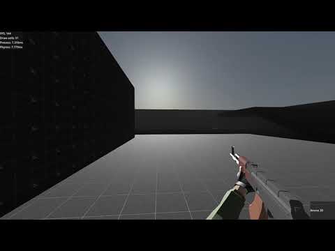 Godot 4 WIP FPS Controller + Procedural Recoil
