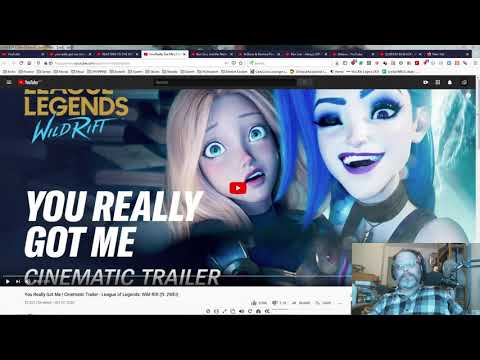 Reaction of You Really Got Me  Cinematic Trailer   League of Legends Wild Rift