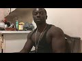 Muscle god smoking talk and chest bouncing